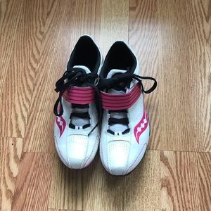 Saucony Spitfire Spiked Shoes for Women, size 7.5